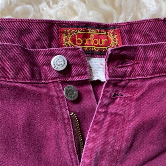 Vintage Fuchsia High Waisted Denim Jeans - Picture 6 of 6